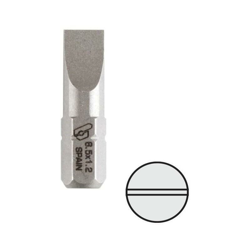 

Punta atornillar mango 1/4 plana 25mm punta atornill pl8x1.6 - Mibricoplus