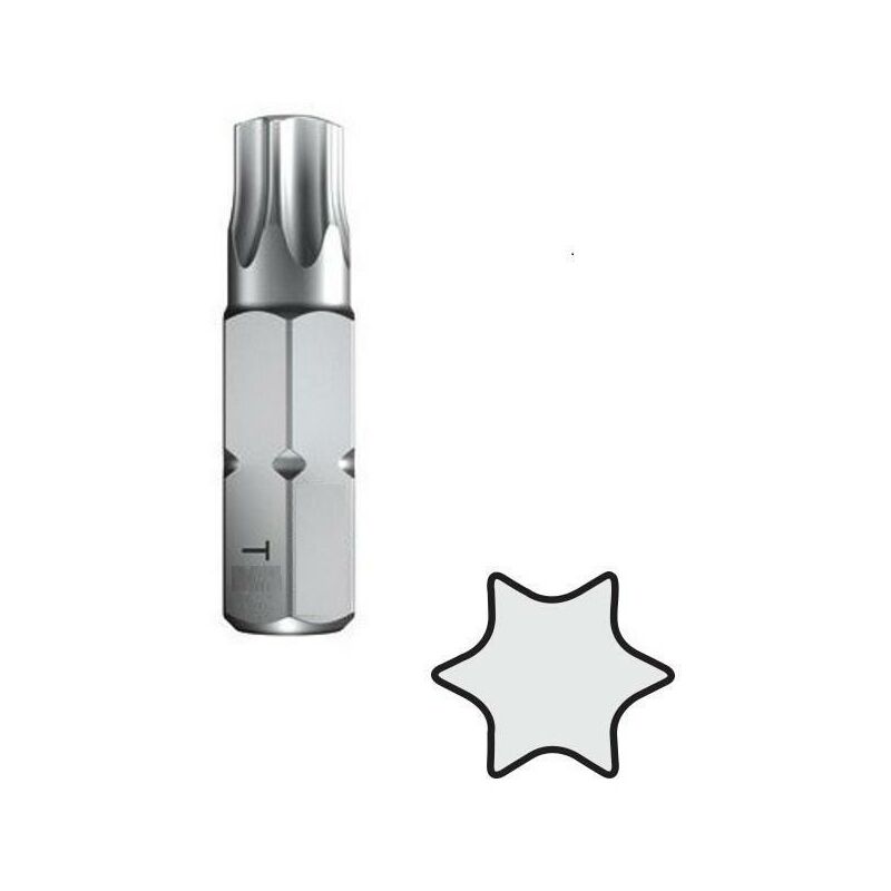 

Punta atornillar mango 1/4 torx 25mm punta atornill tx10 - Mibricoplus