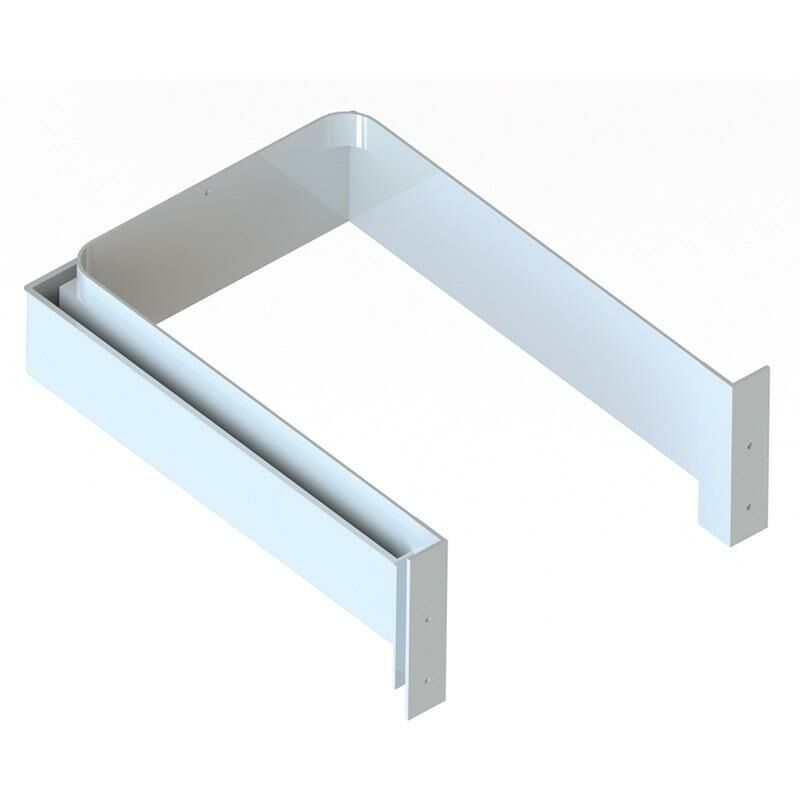 

Salva sifon recto erobo plástico blanco para muebles de baño - Mibricoplus