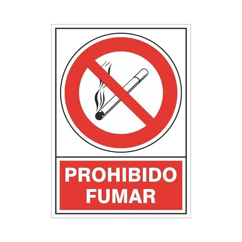 

Señal 400 plast.345x245prohibido fumar - Mibricoplus