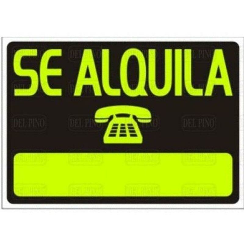 

Señal plastico 350x500 se alquila - Mibricoplus