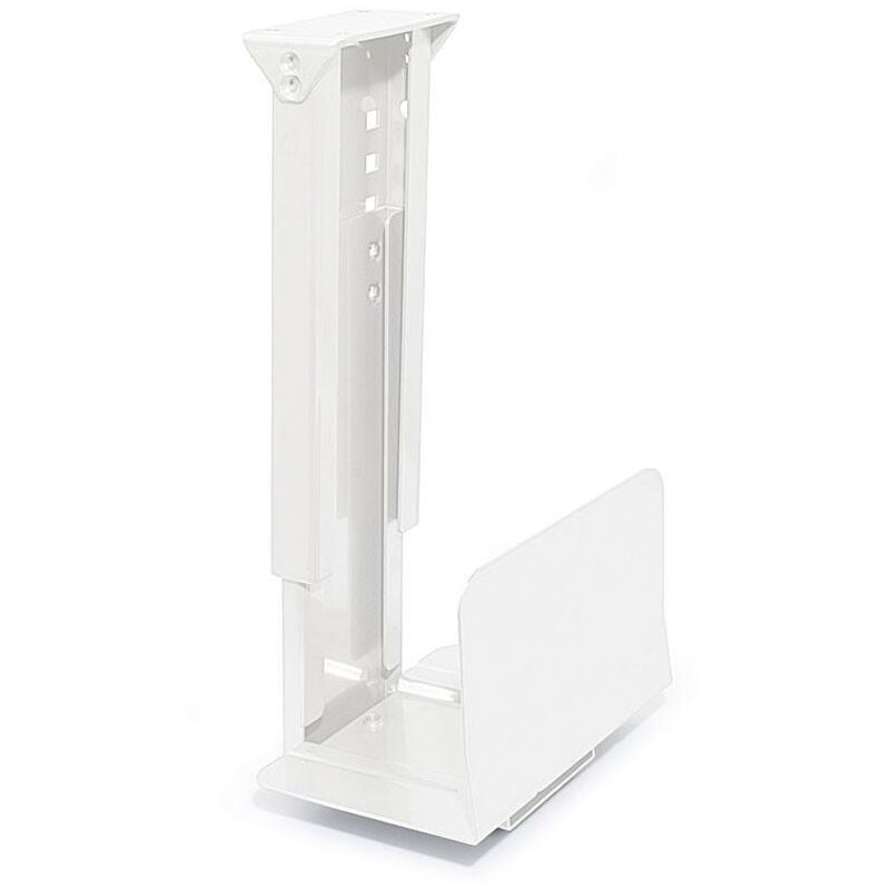 

Soporte vertical p/cpu 340-540mm blanco montaje bajo la tapa de la mesa. - Mibricoplus