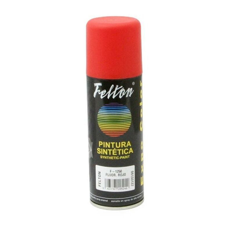 

Spray pintura rojo fluor 200ml - Mibricoplus