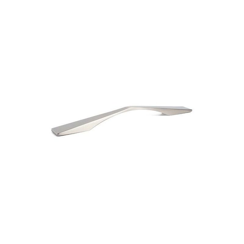 

Tirador aluminio modelo noya medida tirador dist. 160mm. acabado niquel cepilla - Mibricoplus