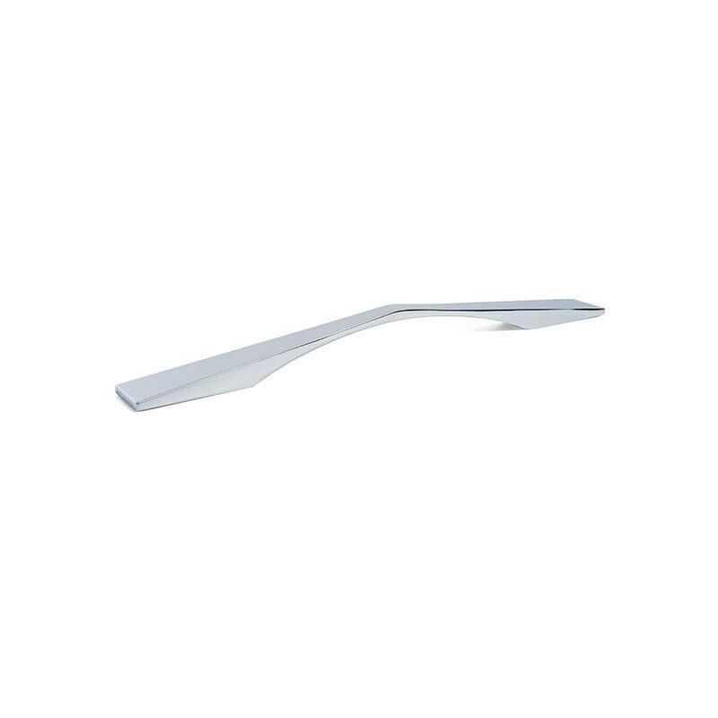 

Tirador aluminio modelo noya medida tirador dist. 192mm. acabado cromo - Mibricoplus