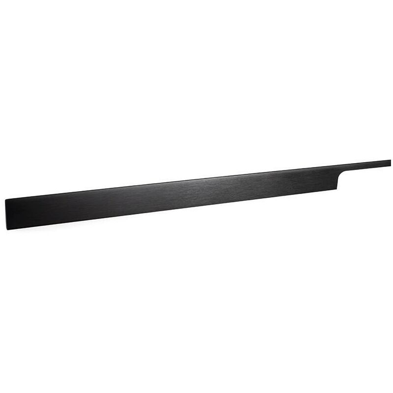 

Tirador aluminio peak acabado negro cepillad medida tirador dist. 1170mm. - Mibricoplus