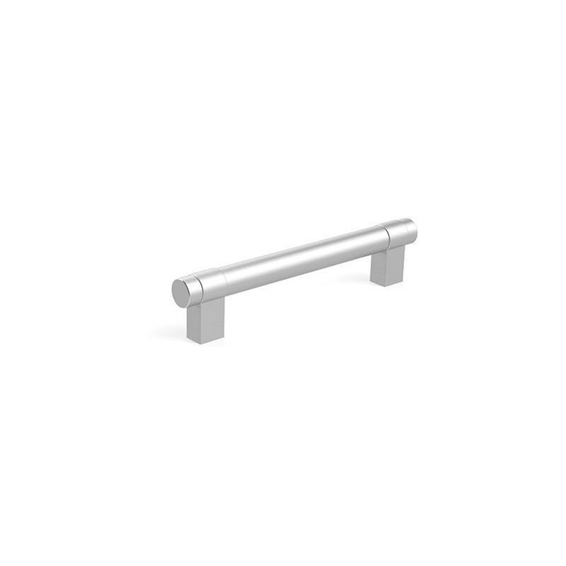 

Tirador zamak modelo astoria medida tirador dist. 128mm. acabado efecto inox - Mibricoplus