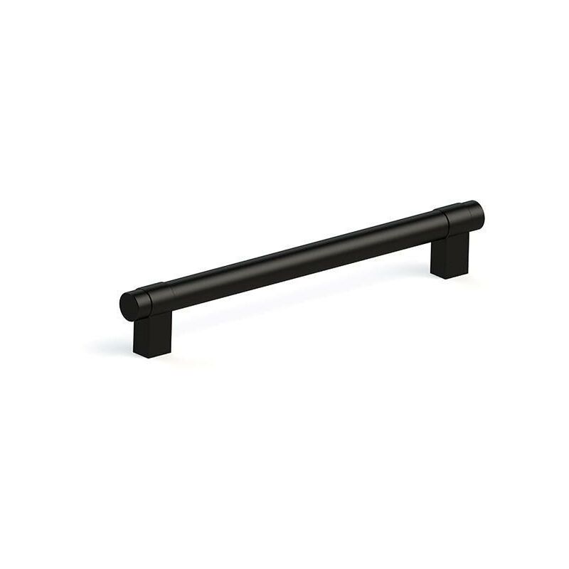 

Tirador zamak modelo astoria medida tirador dist. 192mm. acabado negro mate - Mibricoplus