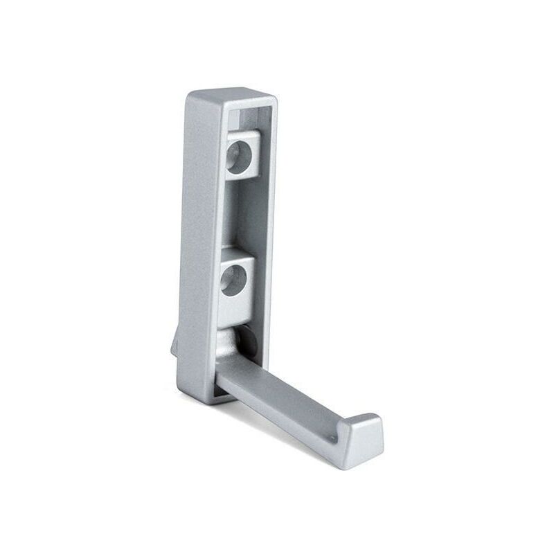 

Tirador zamak sobreponer modelo lopa tipo instalado sobreponer acabado aluminio - Mibricoplus