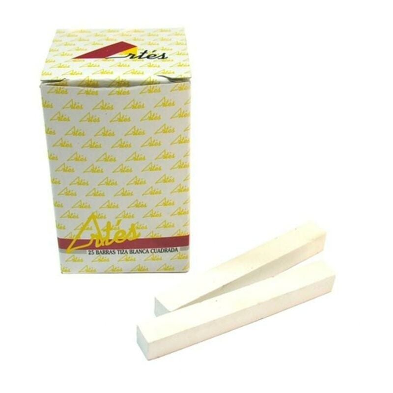 

Tiza blanca cuadrada (paquete 25 un) - Mibricoplus