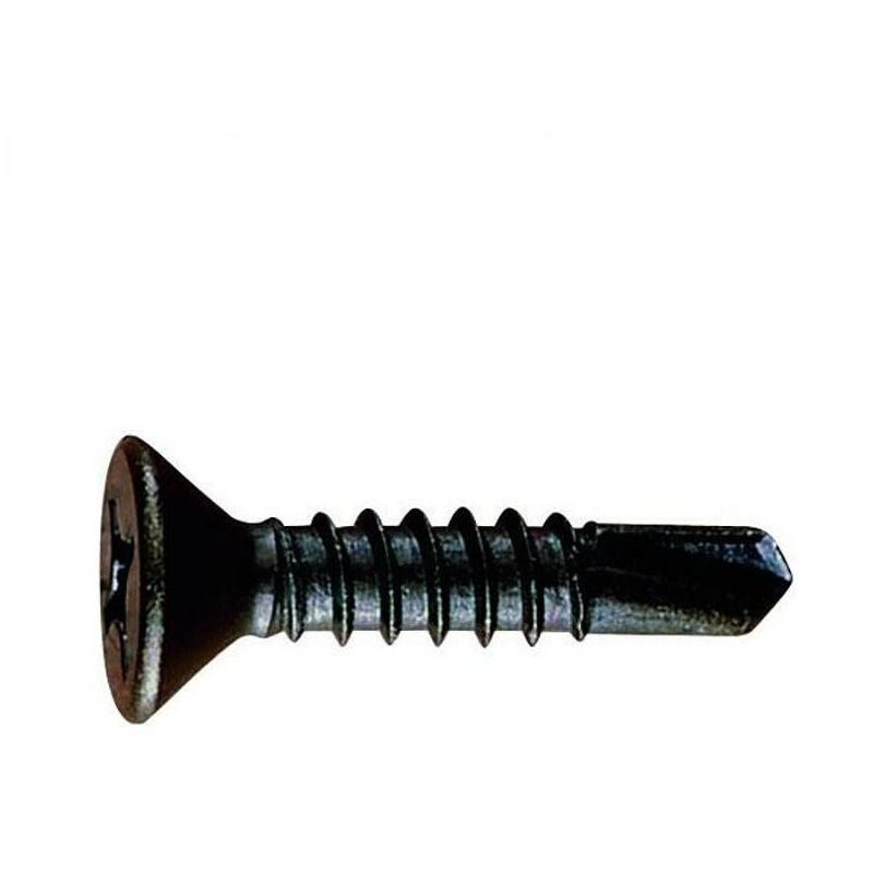 

Tornillo broca cabeza plana 7504-p 3,5-19 negro larg.r/chapa 25mm ø rosca chapa 4.2mm (caja 500) - Mibricoplus