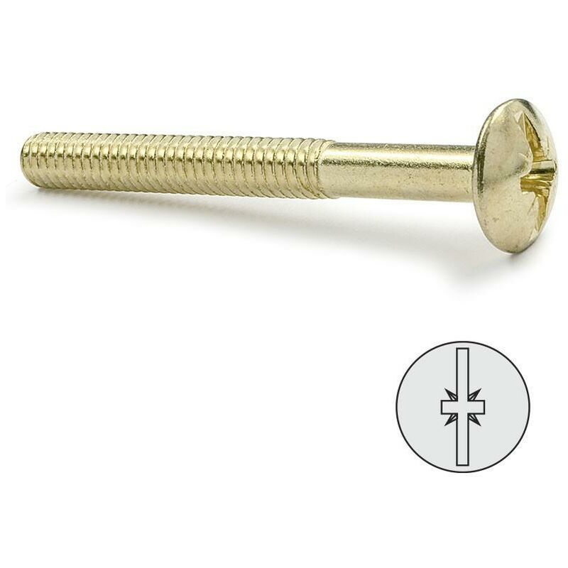 

Mibricoplus - Tornillo cabeza bombata komby latonado 6-30