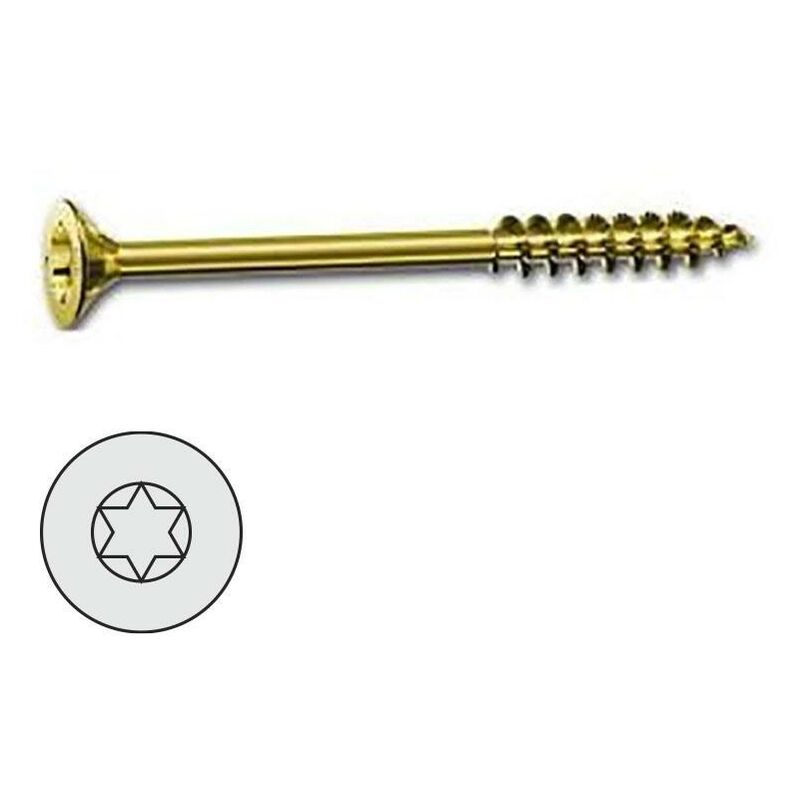 

Tornillo r/mad.c/p torx bicromatado spax 10-100 (caja 100) - Mibricoplus