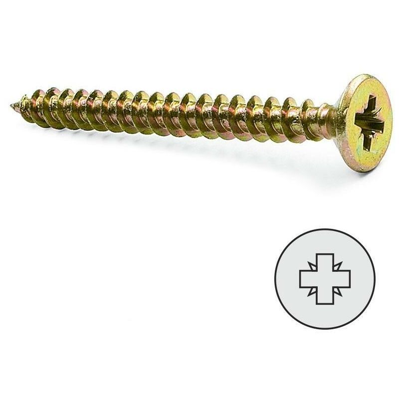 

Tornillo rosca madera 3mm ø cabeza 5mm p largo 15mm diámetro 3mm (caja 1000) - Mibricoplus