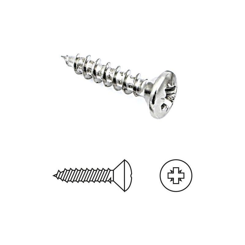 

Tornillo rosca madera gota-sebo pozidriv niquelado 3,5-15 (caja 100) - Mibricoplus