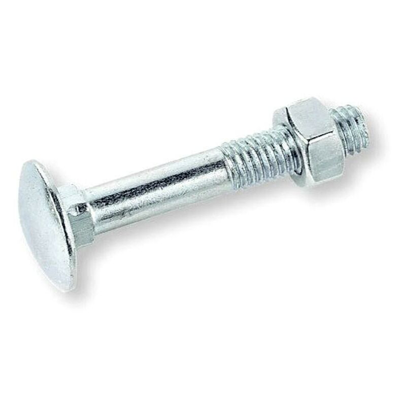 

Tornillo rosca metal din 603 con tuerca largo 70mm metrica m-6 - Mibricoplus