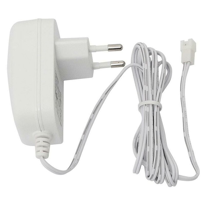 

Transformador enchufe 12w led 12v blanco 100-240v. cable red 1.5mt. conexion jst. - Mibricoplus