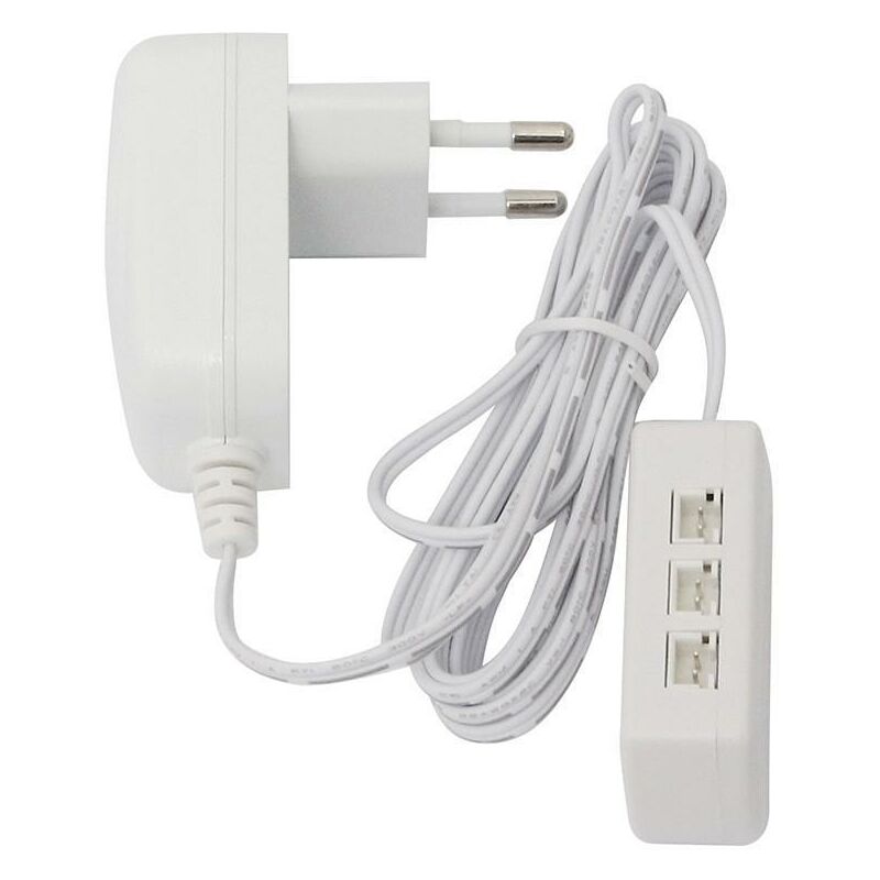 

Transformador enchufe 6w led 12v 6vias cable red 2mts. conexion regleta jst. - Mibricoplus
