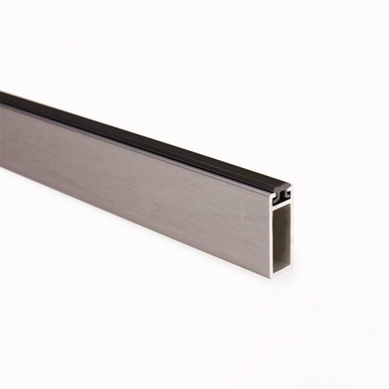 

Tubo aluminio plata mate rectangular 30-12 3m acabado aluminio - Mibricoplus