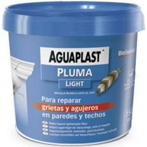 MIBRICOTIENDA aguaplast pluma masilla lista al uso tarro 750 ml 70053-004