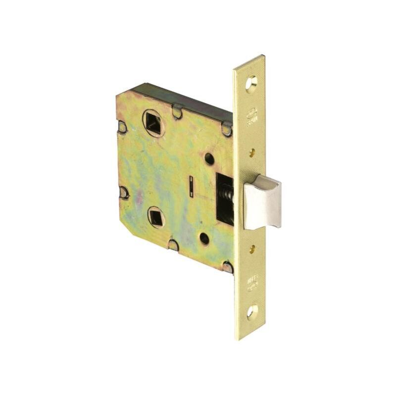

amig picaportes 2100 de 50 latonado canto cuadrado (caja 10 unidades) - Mibricotienda