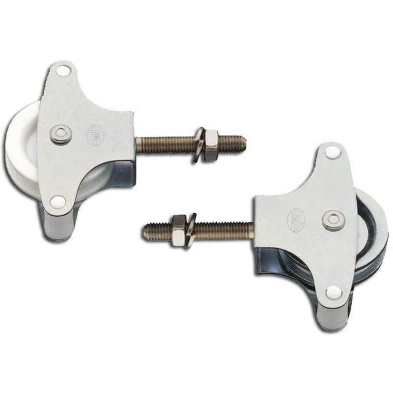 

amig poleas 11 zincada roldana plastico con tornillo de 60 (caja 25 unidades) - Mibricotienda