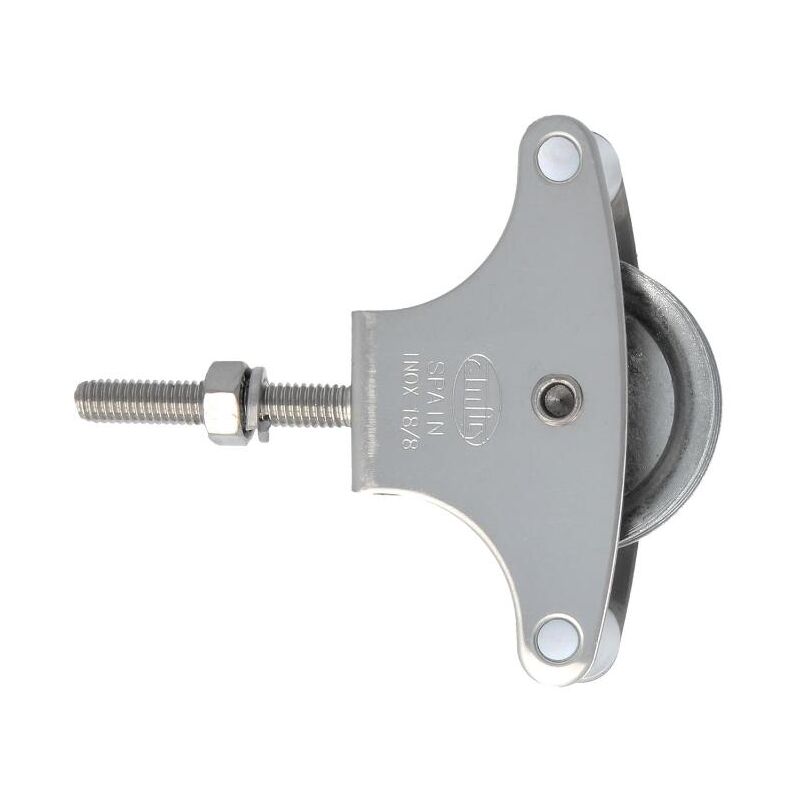 

amig finstock poleas 20 inox roldana metal tornillo de 40 (caja 25 unidades) - Mibricotienda
