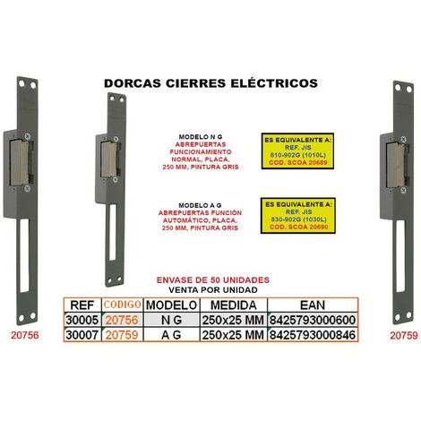 Dorcas Abrepuertas eléctrico Dorcas 99ABDF/LX22 S-9938-2E224XA 10