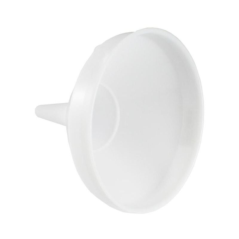 Fplus - mibricotienda embudos plastico blanco de 13 cm 1-4 litros 4737