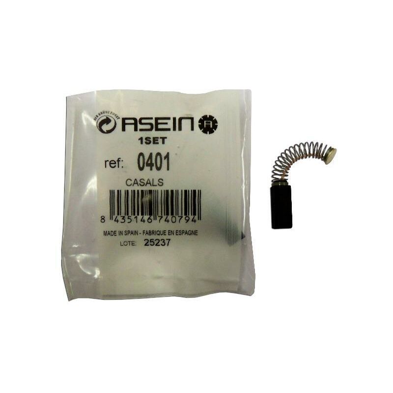 

MIBRICOTIENDA escobillas casals 0401 6.4x 6.4x15.0 blister 2 unidades
