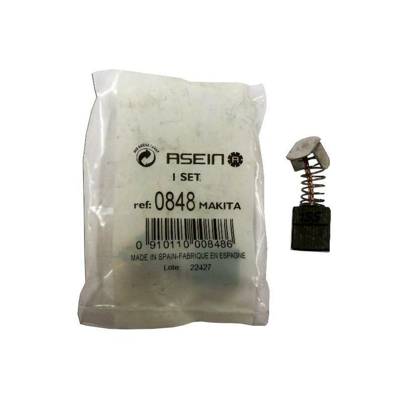 

MIBRICOTIENDA escobillas makita 0848 6.5x13.5x16.0 blister 2 unidades