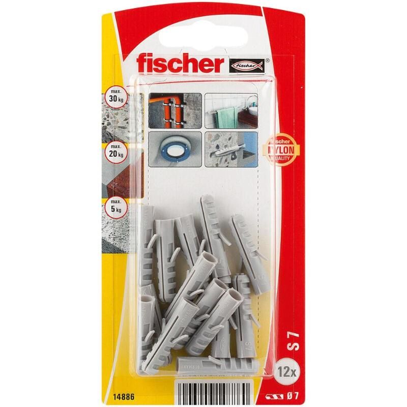 

fischer blister kp tacos s 7 kp 14886 (caja 10 unidades) - Mibricotienda