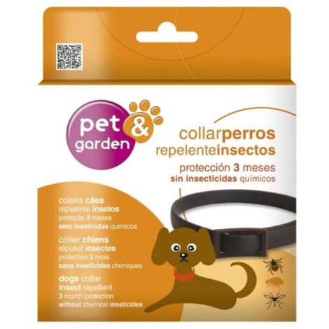 MIBRICOTIENDA flower repelente collar contra insectos perros pet garden 40587