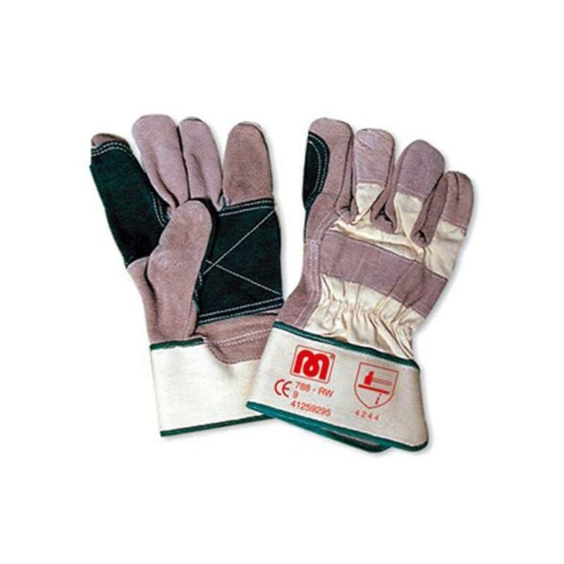 

guante mixto serraje-vacuno 1ª reforzado 788rw (caja 12 unidades) - Mibricotienda
