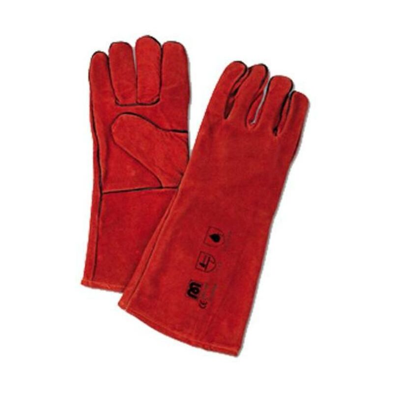 

guante mixto serraje-vacuno soldador 35cm 788m (caja 12 unidades) - Mibricotienda
