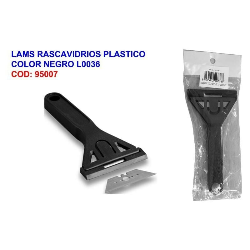 

lams rascavidrios plastico color negro l0036 - Mibricotienda