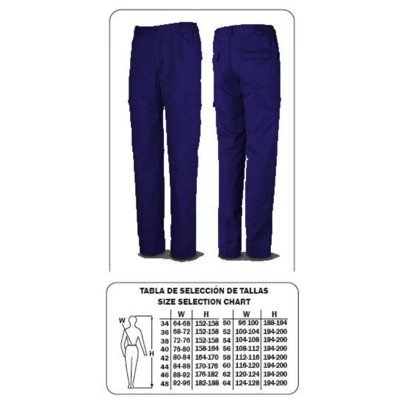 

marca pantalon tergal azul marino 44 388pam44 - Mibricotienda