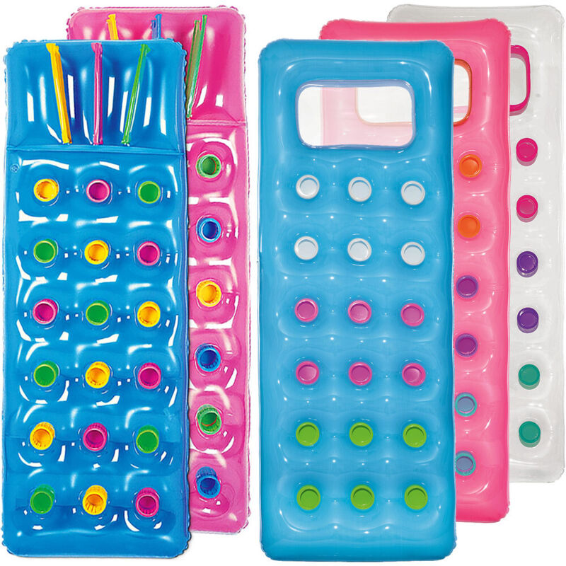 Colchoneta Inflable Para Piscina Vasos Fashion 188X71Cm - Bestway