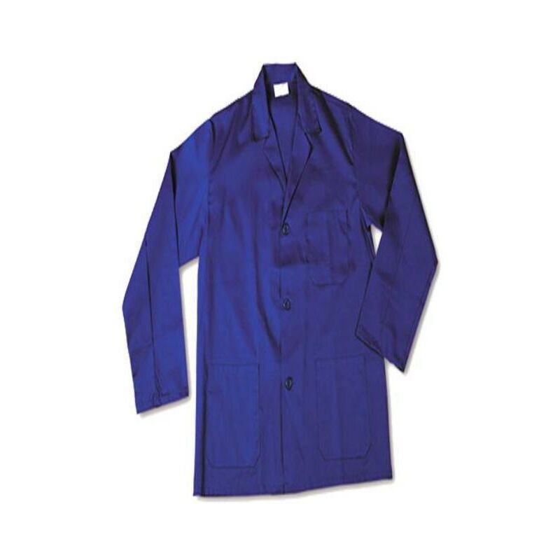 

ropa bata tergal larga azul t- 62-64 388bau - Mibricotienda