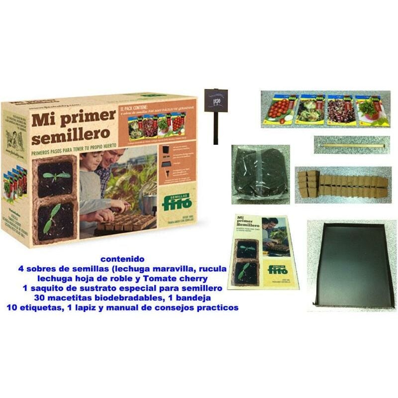 

semillas finstock fito kit mi primer semillero 8381 - Mibricotienda