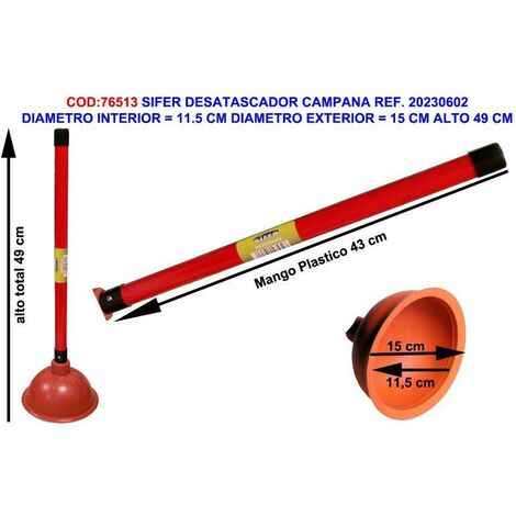 Sifer muelle desatascador 7,0 mm x 7,60 mts 0125ed automatico