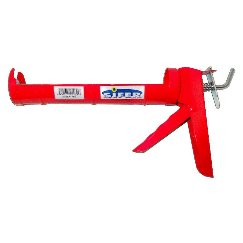 

sifer pistola metal profesional silicona vaciado rapido wt309048 - Mibricotienda