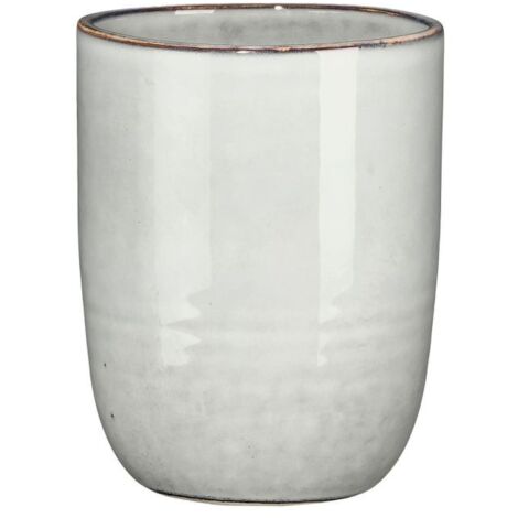 Mica Becher Tabo grau, 10 cm x 7,5 cm Deko-Accessoires