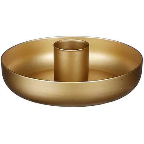 Mica Coast Kerzenständer gold Eisen 2 x Ø 9 cm Kerzenhalter