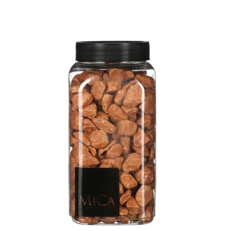 Mica Decorations Dekorative Steine terra 650 ml 1 kg Steine