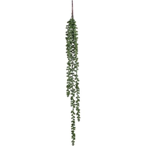 Mica Decorations Haengend Senecio polypropylene 71 x 5 x 5 cm grün Hängepflanze