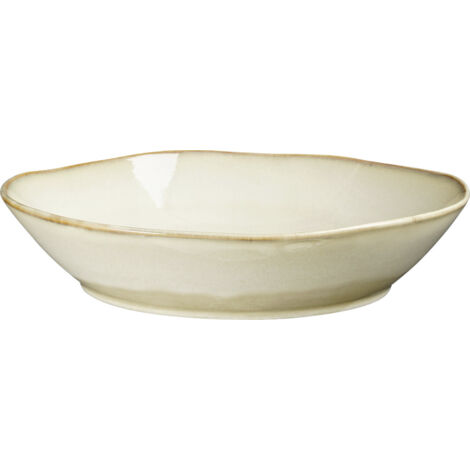 Mica Decorations Schale Racco stoneware 6 x 28 cm beige