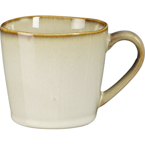 Mica Decorations Tasse Racco stoneware 7,5 x 8,5 cm beige