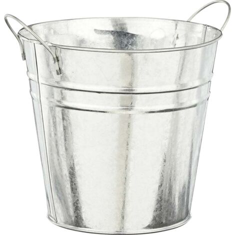 Mica Decorations Topf Joey Eisen Ø 16 x 15 cm grau Topf
