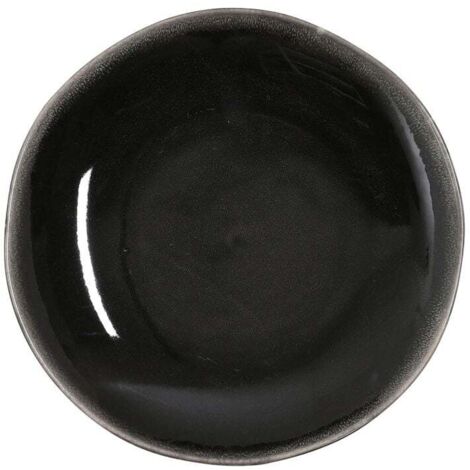 Mica Frühstücksteller Tabo schwarz, Ø 20,5 cm x 2 cm Deko-Accessoires